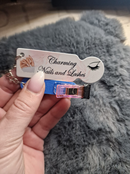 Einkaufswagenlöser "Kartenhilfe mit Nagelfeile"