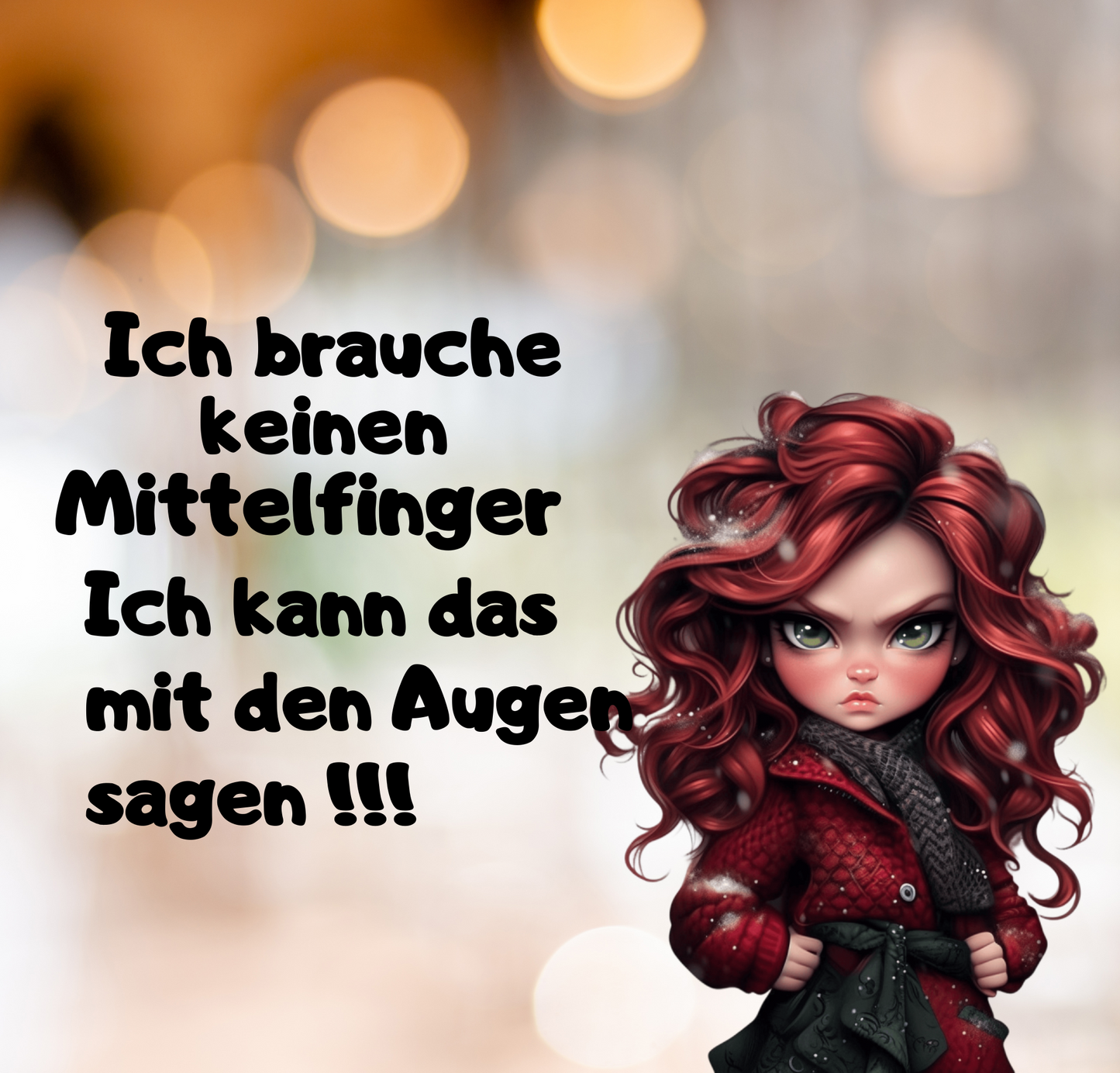 Tumbler "Mittelfinger ROT"