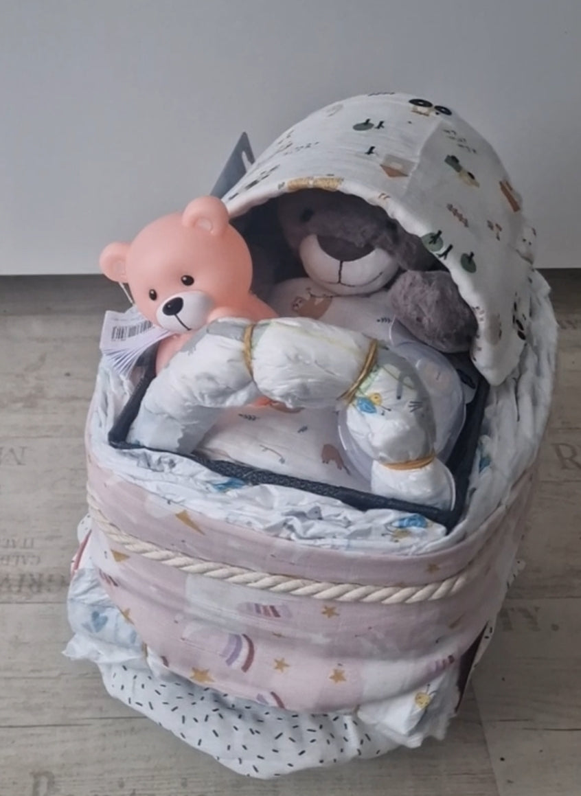 Babywindelwagen "Mädchen"